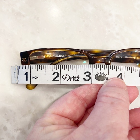 Chanel Eyeglasses 5058-B c502/13 53⌷17 135 Tortois - Picture 6 of 7